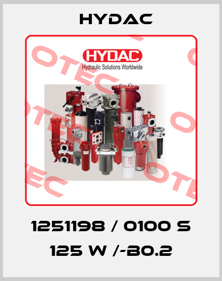 1251198 / 0100 S 125 W /-B0.2 Hydac