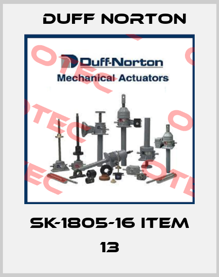 SK-1805-16 ITEM 13 Duff Norton