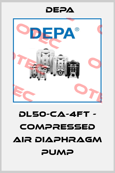 DL50-CA-4FT - Compressed air diaphragm pump Depa