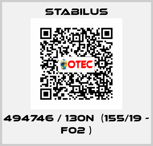 494746 / 130N  (155/19 - F02 ) Stabilus