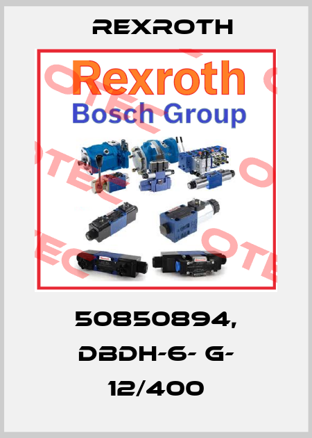 50850894, DBDH-6- G- 12/400 Rexroth