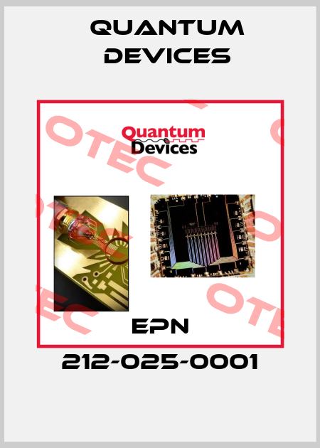 EPN 212-025-0001 Quantum Devices