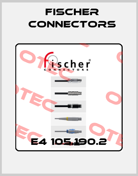 E4 105.190.2 Fischer Connectors