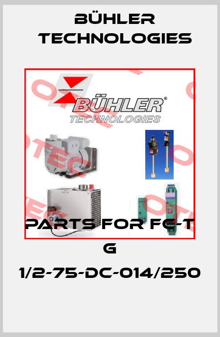 Parts for FC-T G 1/2-75-DC-014/250 Bühler Technologies