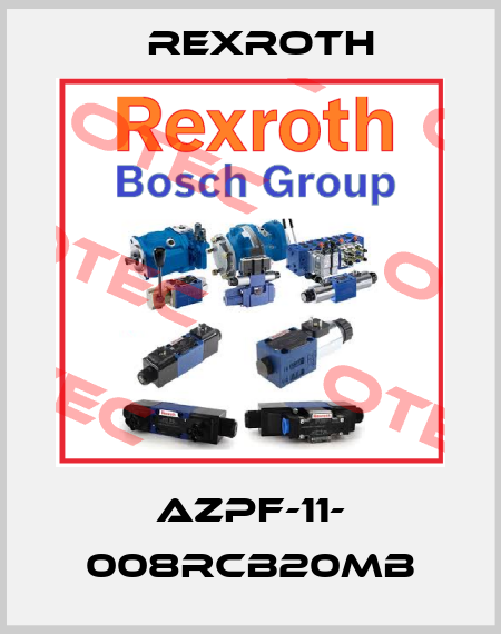 AZPF-11- 008RCB20MB Rexroth
