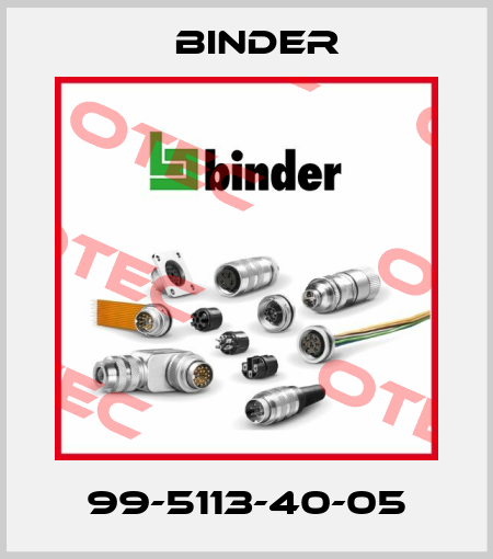 99-5113-40-05 Binder