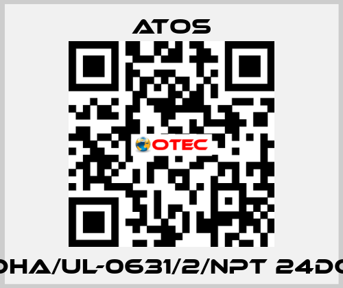 DHA/UL-0631/2/NPT 24DC Atos