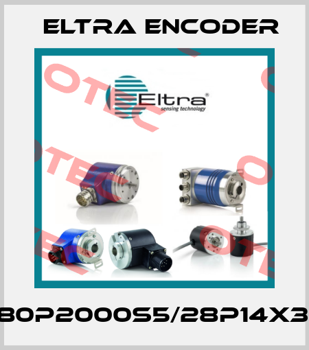 EH80P2000S5/28P14X3PR Eltra Encoder