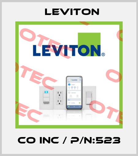 CO INC / P/N:523 Leviton