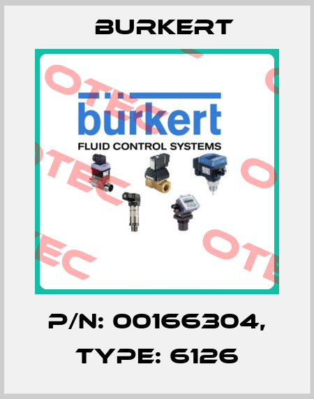 p/n: 00166304, Type: 6126 Burkert