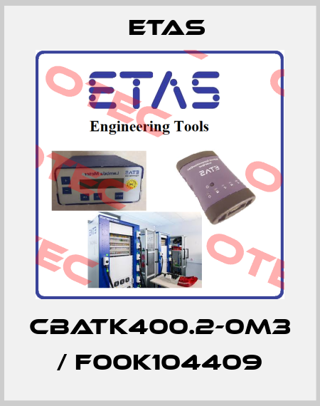 CBATK400.2-0m3 / F00K104409 Etas