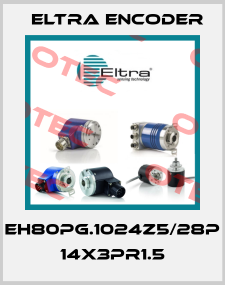 EH80PG.1024Z5/28P 14X3PR1.5 Eltra Encoder