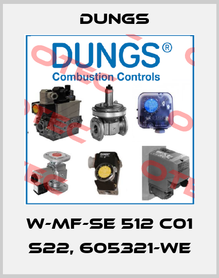 W-MF-SE 512 C01 S22, 605321-WE Dungs