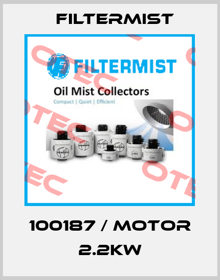 100187 / Motor 2.2kW Filtermist
