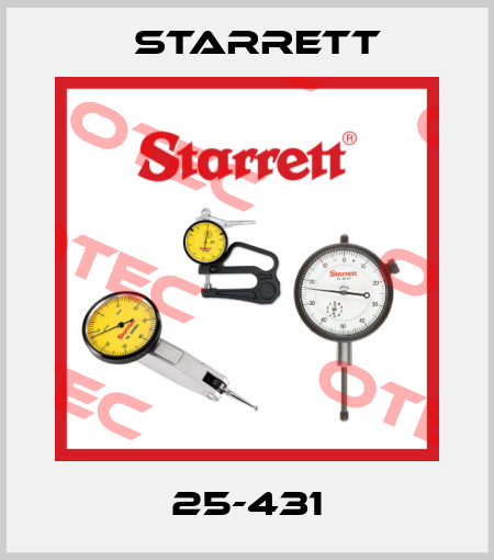 25-431 Starrett