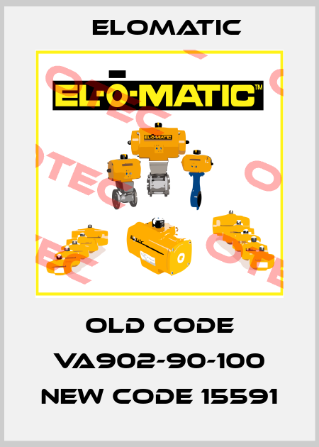 old code VA902-90-100 new code 15591 Elomatic