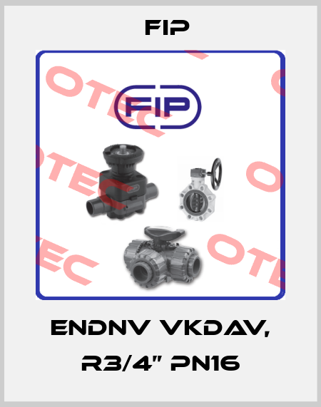 ENDNV VKDAV, R3/4” PN16 Fip