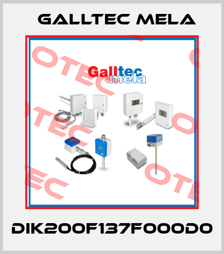 DIK200F137F000D0 Galltec Mela