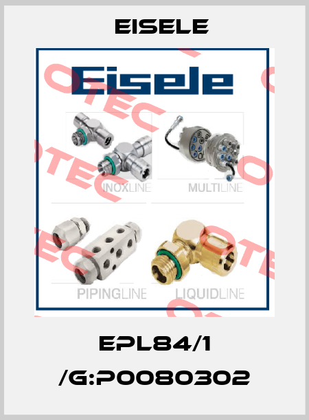 EPL84/1 /G:P0080302 Eisele