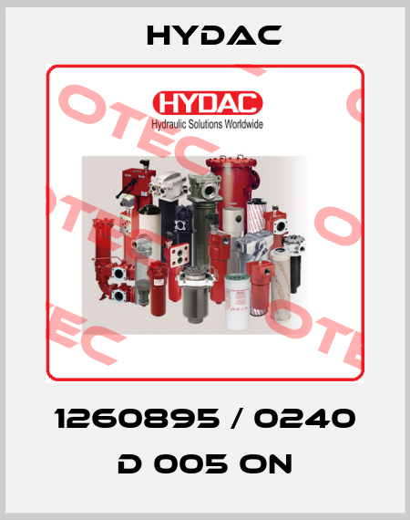 1260895 / 0240 D 005 ON Hydac