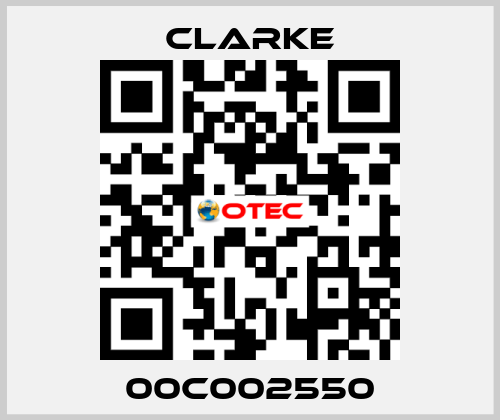 00C002550 Clarke