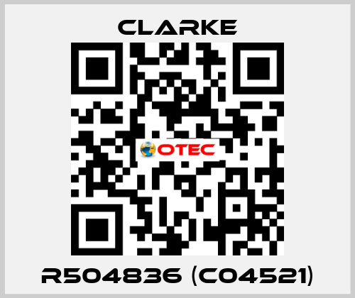  R504836 (C04521) Clarke