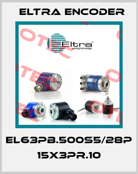 EL63PB.500S5/28P 15X3PR.10 Eltra Encoder
