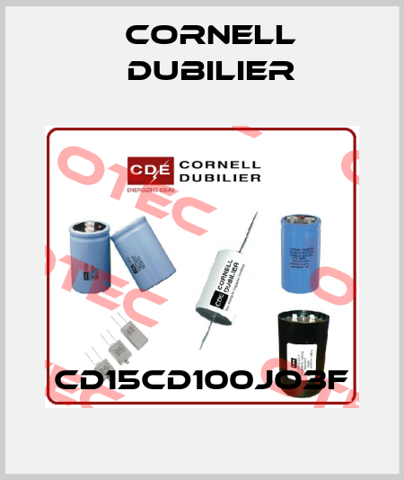 CD15CD100JO3F Cornell Dubilier