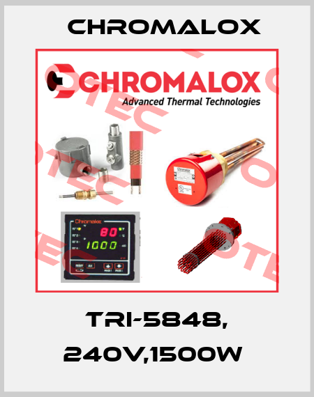 TRI-5848, 240V,1500W  Chromalox