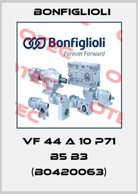 VF 44 A 10 P71 B5 B3 (B0420063) Bonfiglioli