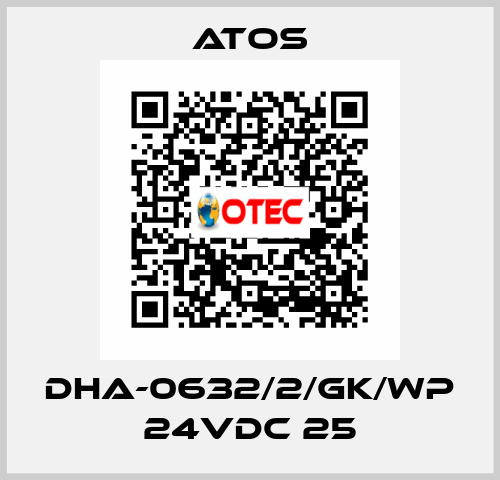 DHA-0632/2/GK/WP 24VDC 25 Atos
