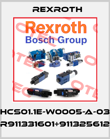 HCS01.1E-W0005-A-03 R911331601+911325612 Rexroth