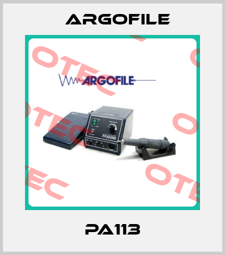 PA113 Argofile