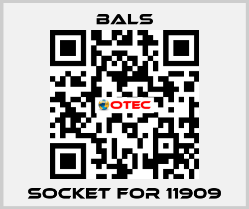 socket for 11909 Bals