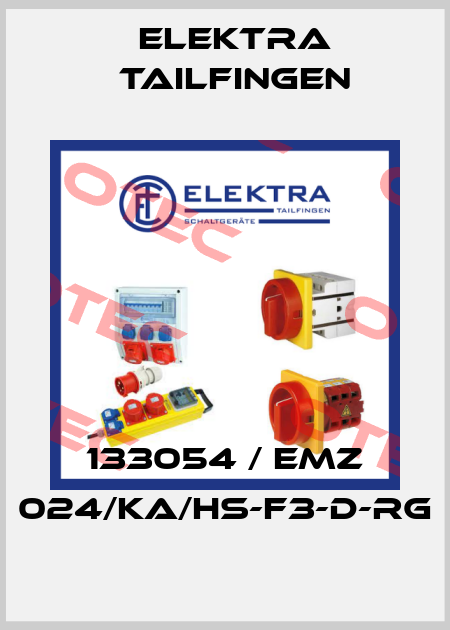 133054 / EMZ 024/KA/HS-F3-D-RG Elektra Tailfingen