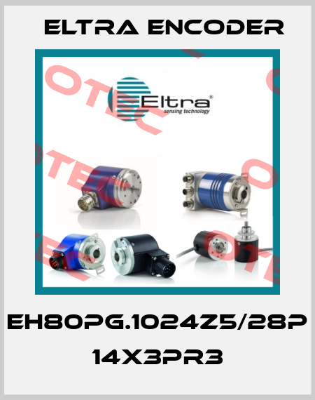 EH80PG.1024Z5/28P 14X3PR3 Eltra Encoder