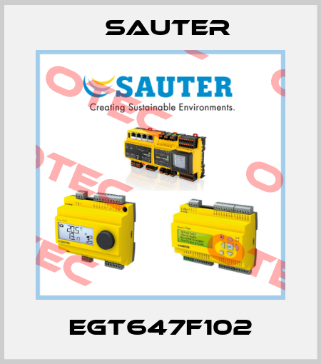 EGT647F102 Sauter