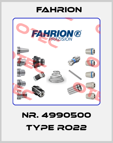 Nr. 4990500 Type RO22 Fahrion