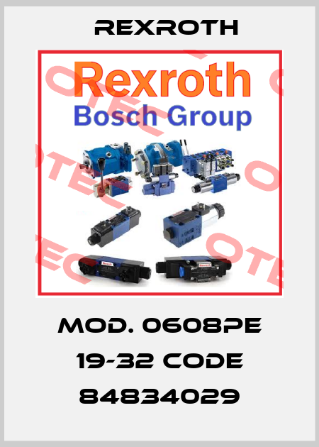 Mod. 0608PE 19-32 Code 84834029 Rexroth