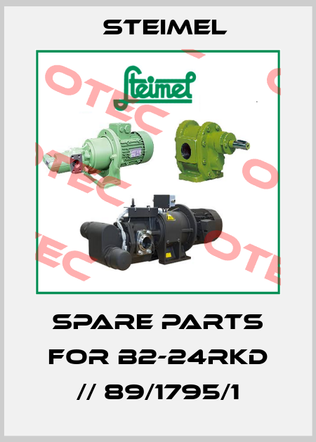 spare parts for B2-24RKD // 89/1795/1 Steimel