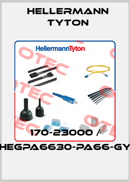 170-23000 / HEGPA6630-PA66-GY Hellermann Tyton