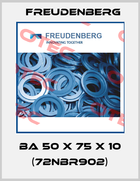 BA 50 x 75 x 10 (72NBR902) Freudenberg