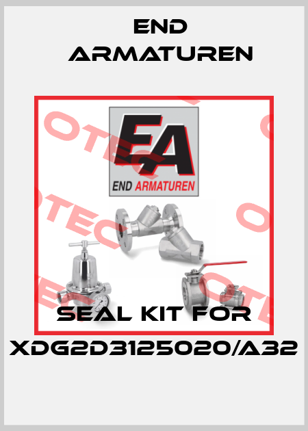 seal kit for XDG2D3125020/A32 End Armaturen