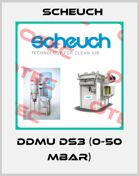 DDMU DS3 (0-50 mbar) Scheuch