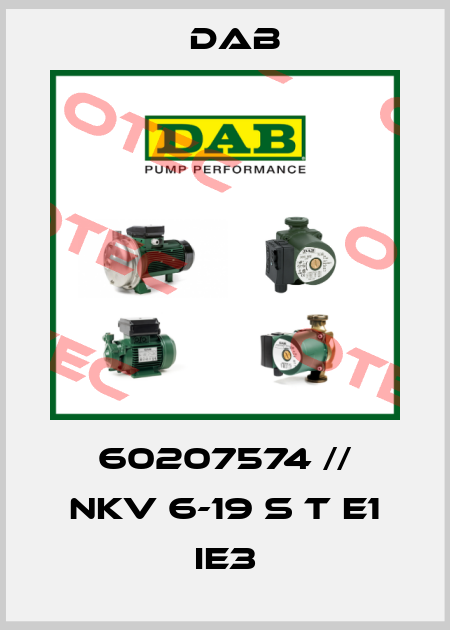 60207574 // NKV 6-19 S T E1 IE3 DAB