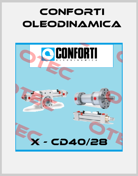 X - CD40/28 Conforti Oleodinamica
