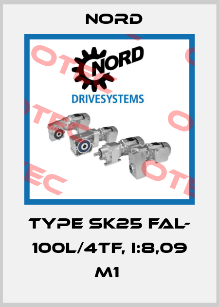 TYPE SK25 FAL- 100L/4TF, I:8,09 M1  Nord