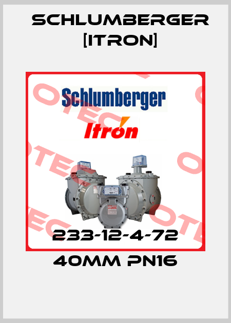 233-12-4-72 40mm PN16 Schlumberger [Itron]