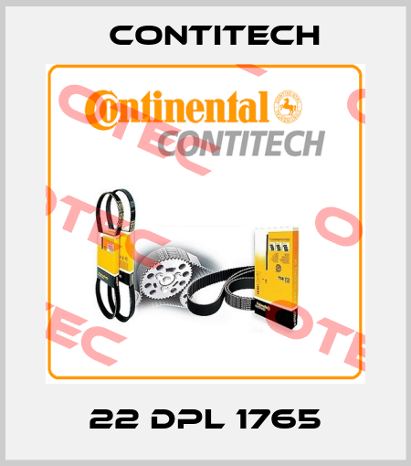 22 DPL 1765 Contitech