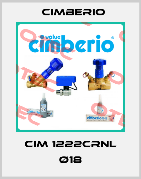 CIM 1222CRNL Ø18 Cimberio